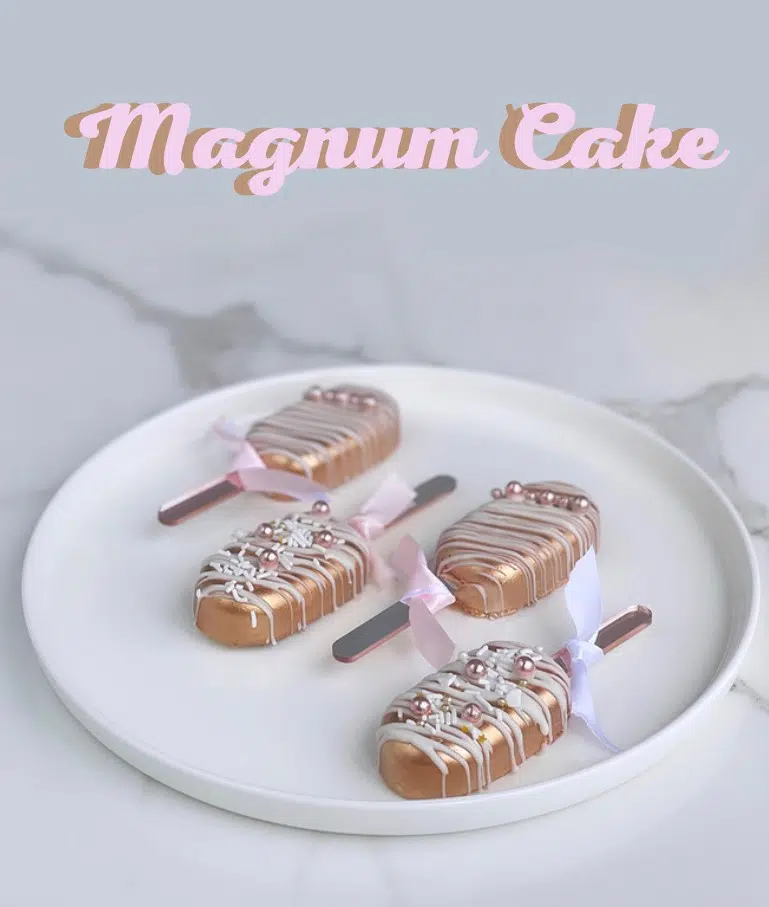 Magnum Cake / Popsicle recette facile - Blog Planete Gateau